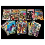 21 Comic Lot: Marvel & DC 1981ï¿½1990 Including