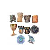 Fenton & Imperial Iridescent Carnival Glass Minis