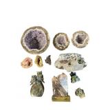 Geodes, Minerals & Carved Stones