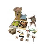 Fantasy Miniature Castle & Figures Assortment