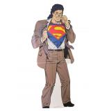 1995 Superman Cardboard Stand-Up Display