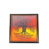 Framed Tree Art Nancy LaRosa 2017