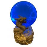 Dragon Plasma Ball Lamp 10" x 7" Working