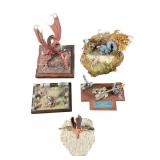 5 Handcrafted D&D Style E. Enright Dioramas