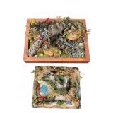 Two Handcrafted D&D/Fantasy Dioramas, Edgar E.