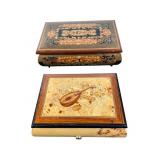 Two Gorgeous Jewelry Music Boxes