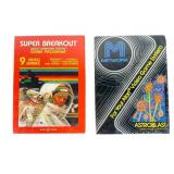 Sealed Atari Super Breakout & Astroblast 1981