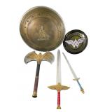 Wonder Woman Weapons Set, 5 Pieces, Mixed