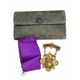 14k & Gold Filled Masonic Past Master Jewel Medal