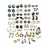 Large Mixed Lot of Clip-On & Stud