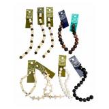 Jewelry Making Bead Strands: Onyx, Howlite, Bone +