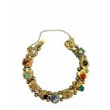 14k Art Nouveau Victorian Revival Style Bracelet