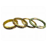 Vintage Bangles, 4 Pieces