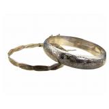 Sterling Hollow & Solid Bangles
