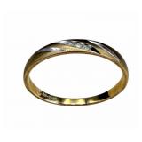 10k Triple Cut Diamond Band