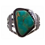 Daveï¿½s Morgan Sterling Navajo Turquoise Cuff