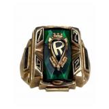 1972 Josten 10k Robinson HS Ring Illinois