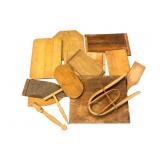 Wooden Cutting Boards & Animal Yoke Group