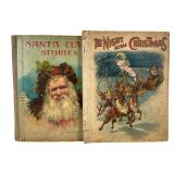 Two Antique Christmas Books