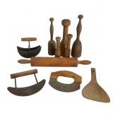 Choppers, Mashers & Rolling Pin Set