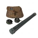 Fishing Creel Basket, Fishing Reels & Metal