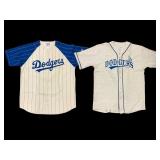 Two Dodgers Jerseys, Large & Extra Large