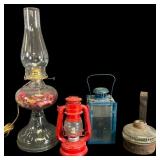 Electrified Oil Lamp, Lanterns & Oil Lamp