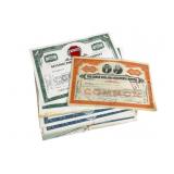 Antique Canceled Stock Certificates, Keystone