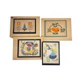 Pennsylvania German Folk Art Watercolors