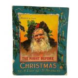 The Night Before Christmas 1896 Linen Edition