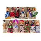 13 'Dolls of the World' Dolls