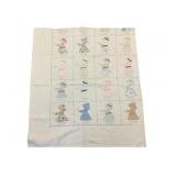 Sectional Crib Quilt Piece