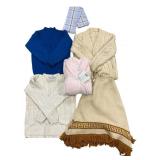 Knit Sweaters, Poncho, Bathrobe & Scarf Assor