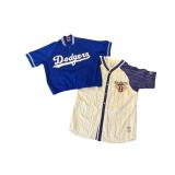 Majestic Dodgers L & Mirage Brooklyn Dodgers,