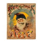 Christmas A.B.C. Antique Book Linen
