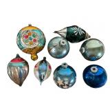 8 Vintage Christmas Ornaments