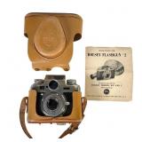 Bolsey Model C Twin Reflex Camera with Case
