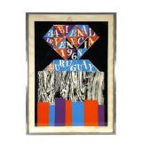 Antonio Frasconi Signed Lithograph, Bienal de
