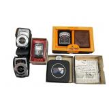 5 Camera Light Meters & Harrison Unit