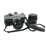 Canon FTb QL SLR Camera with Two FD Lenses