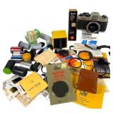 Nikon FM10 Body & Camera Accessories Lot