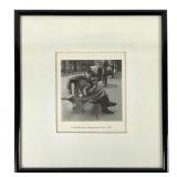 Louis Stettner Framed Photo Montparnasse, Paris ca