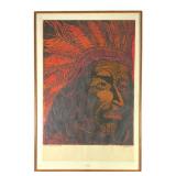 Antonio Frasconi Signed Woodcut, 1970