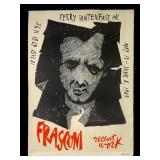 Antonio Frasconi Signed Color Woodcut Poster