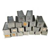 20 Airequipt 2x2 Slide Magazines w/Frames