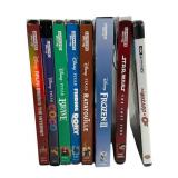 8 Pixar & More 4K Dual Format, Some Sealed