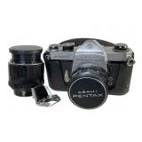 Asahi Pentax Spotmatic SLR 35mm Camera & Lens