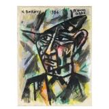 Konstantin Bokov & Naum Gabo Oil Painting, 24
