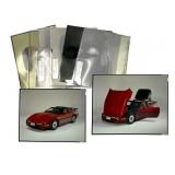 6 Red Corvette 1999 8x10 Ad Transparencies