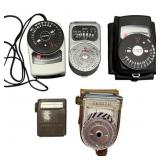 5 Selenium Light Meters & Exposure Meters